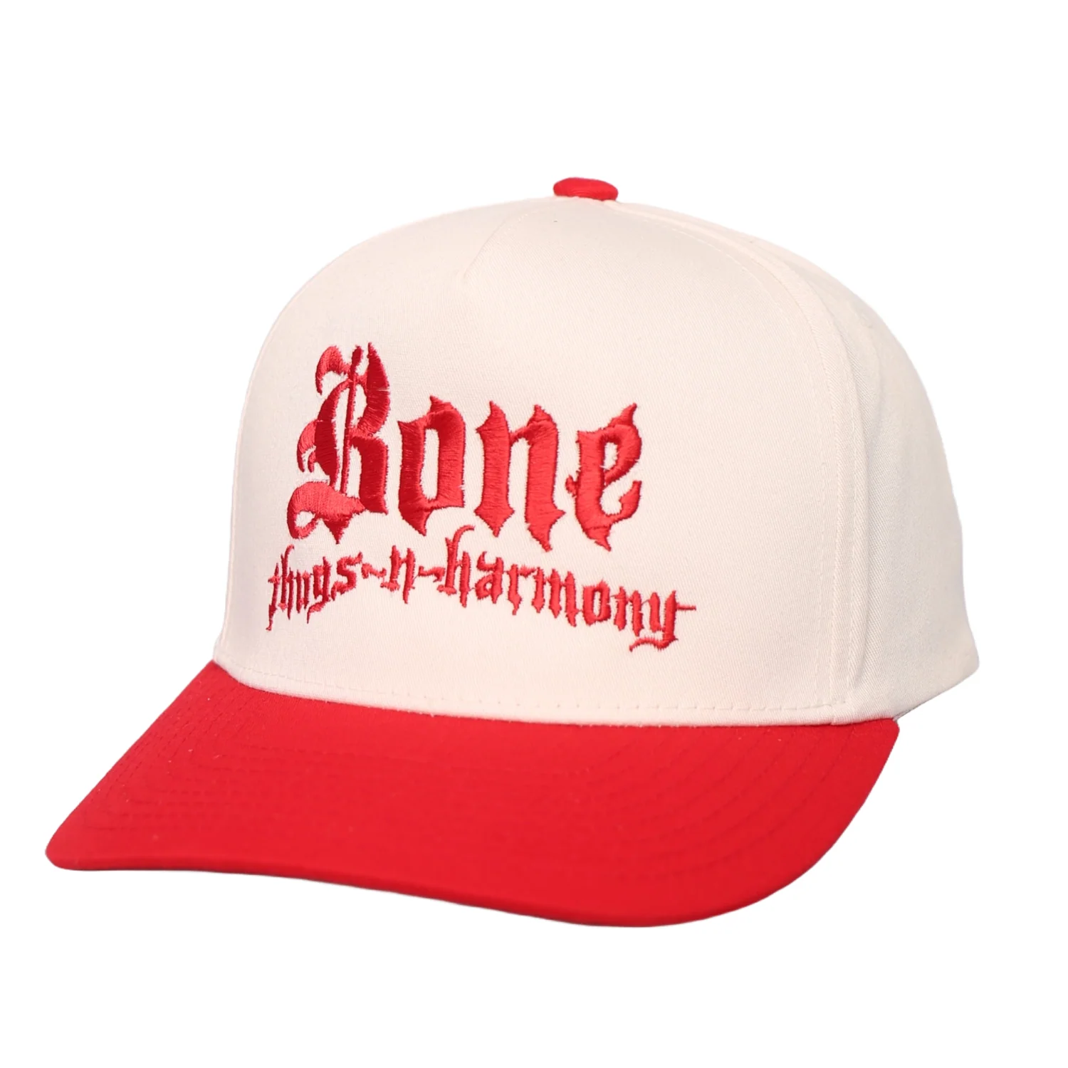 Bone Thugs N Harmony "Cream/Red" Snapback Hat