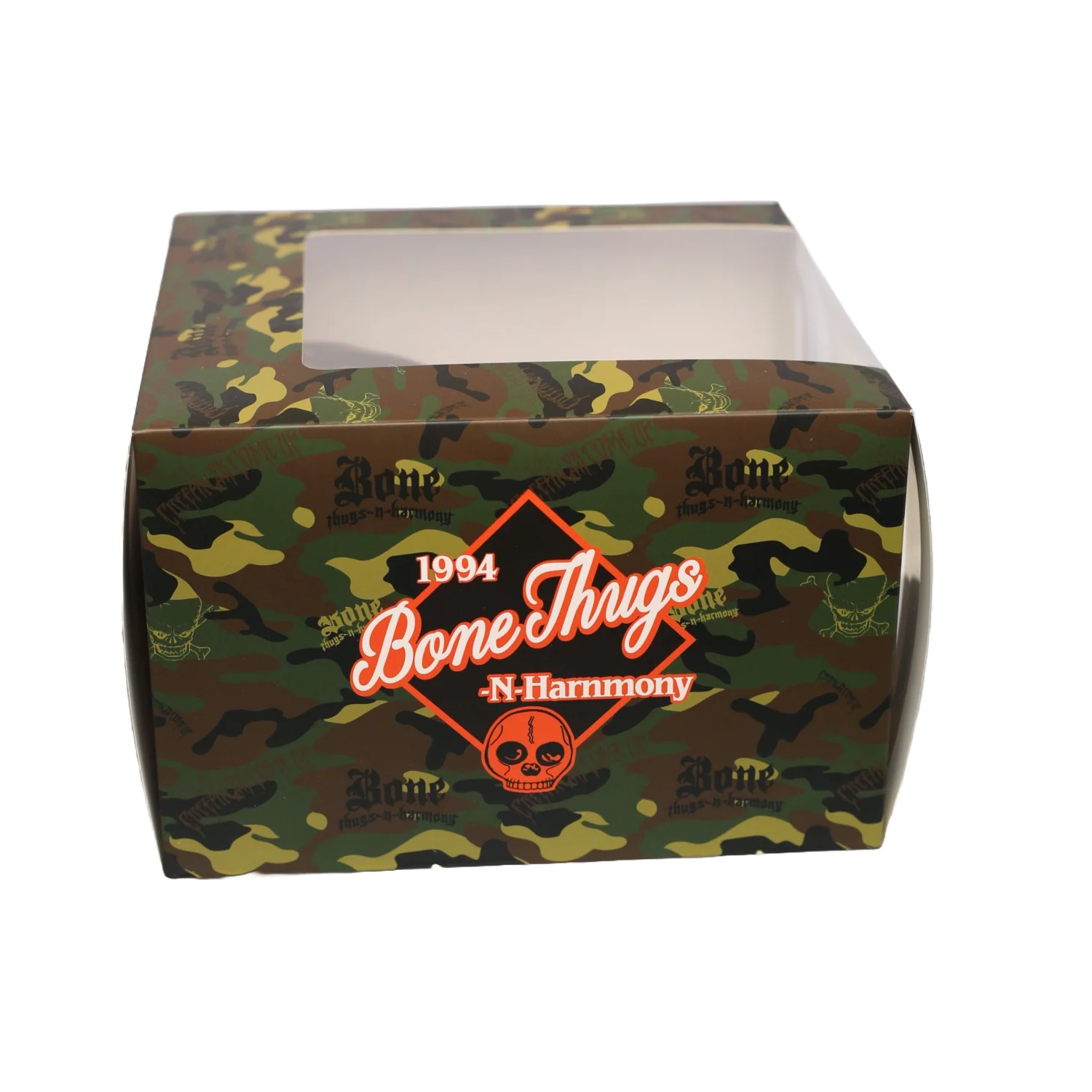 Harmony Box Vol.1 "Camo/Black/Orange Logo" Flatbrim Hat - Image 6