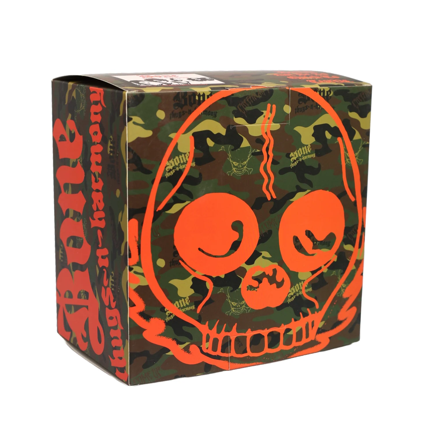 Harmony Box Vol.1 "Camo/Orange Logo" Mesh Curved Brim Hat - Image 6
