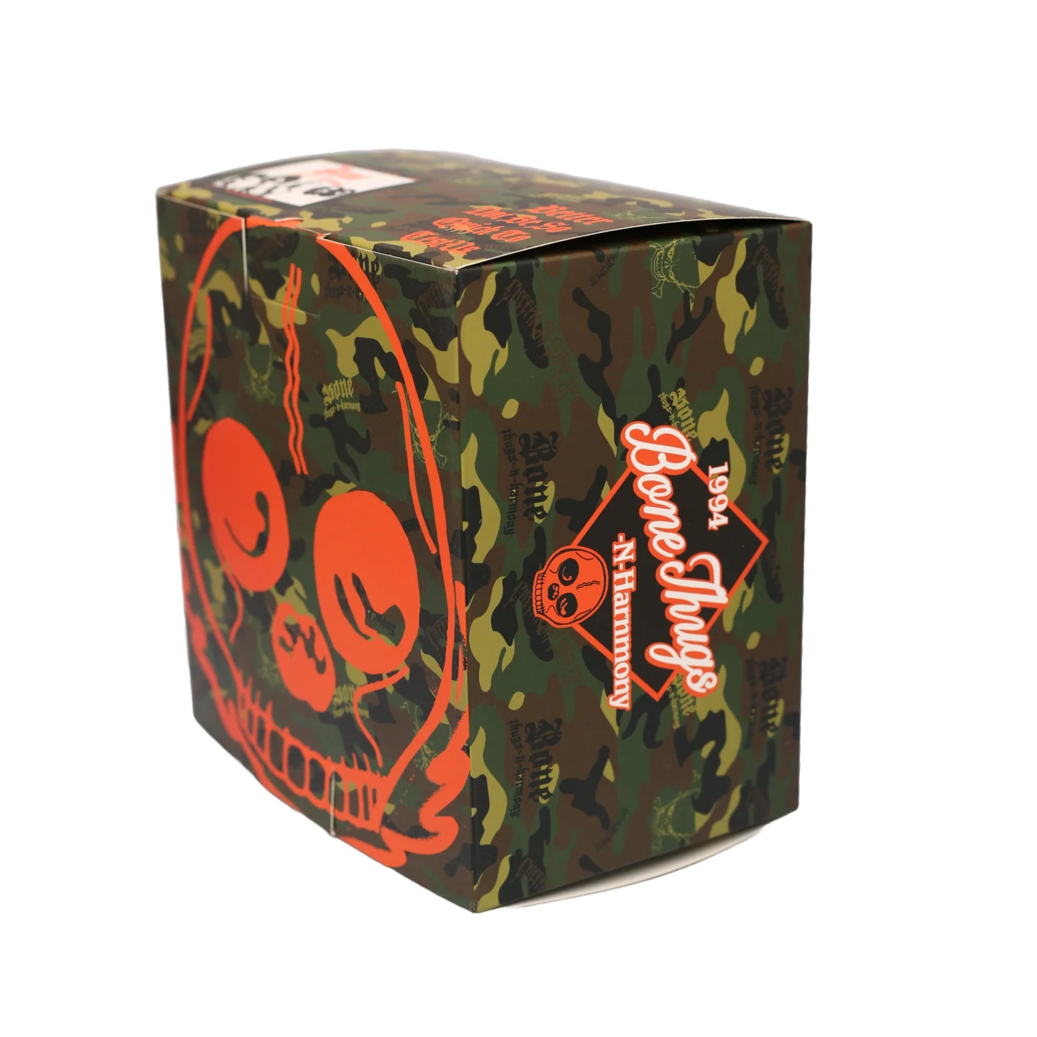Harmony Box Vol.1 "Camo/Orange Logo" Mesh Curved Brim Hat - Image 7