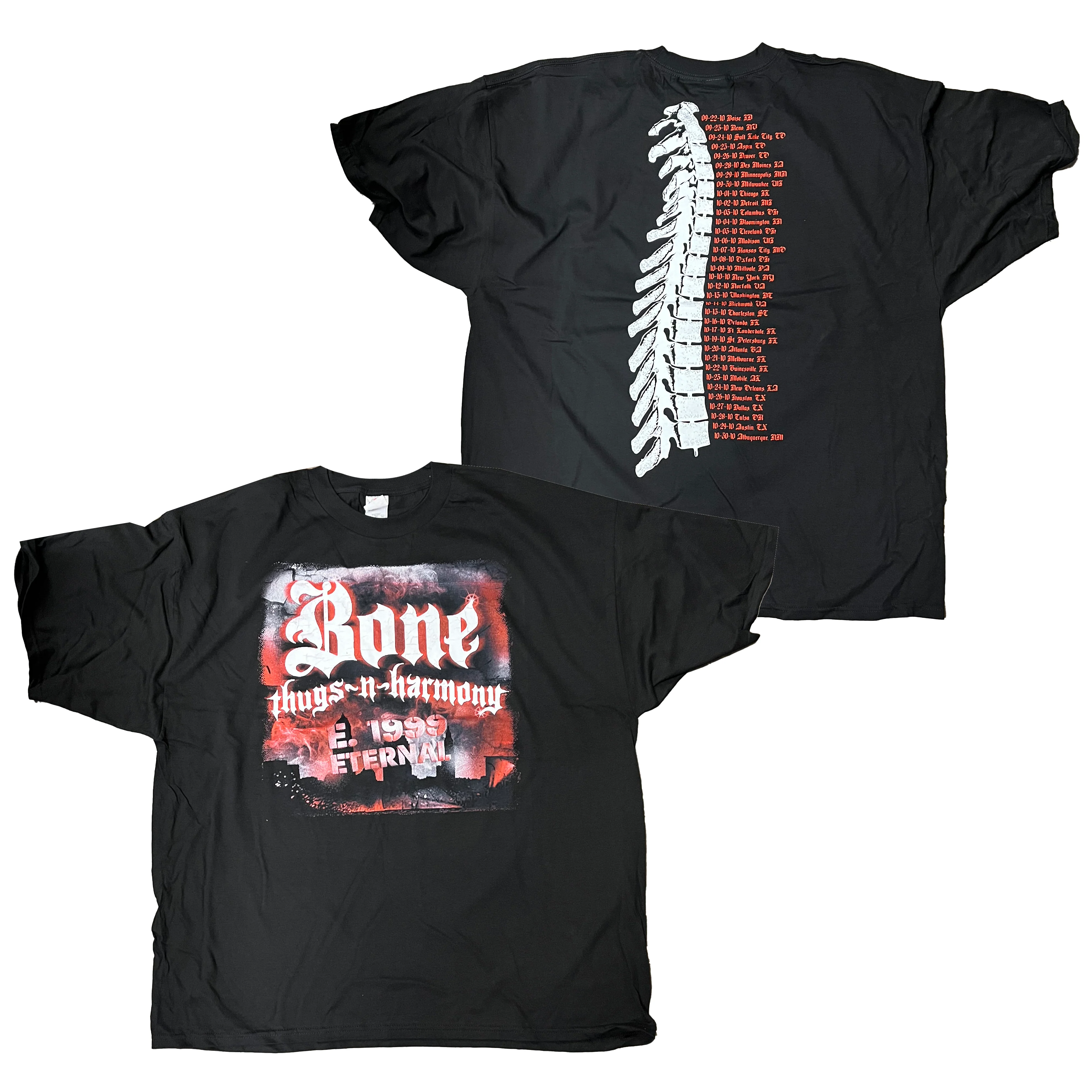CLEARANCE 2010 E.1999 Eternal Tour Tee "Black"