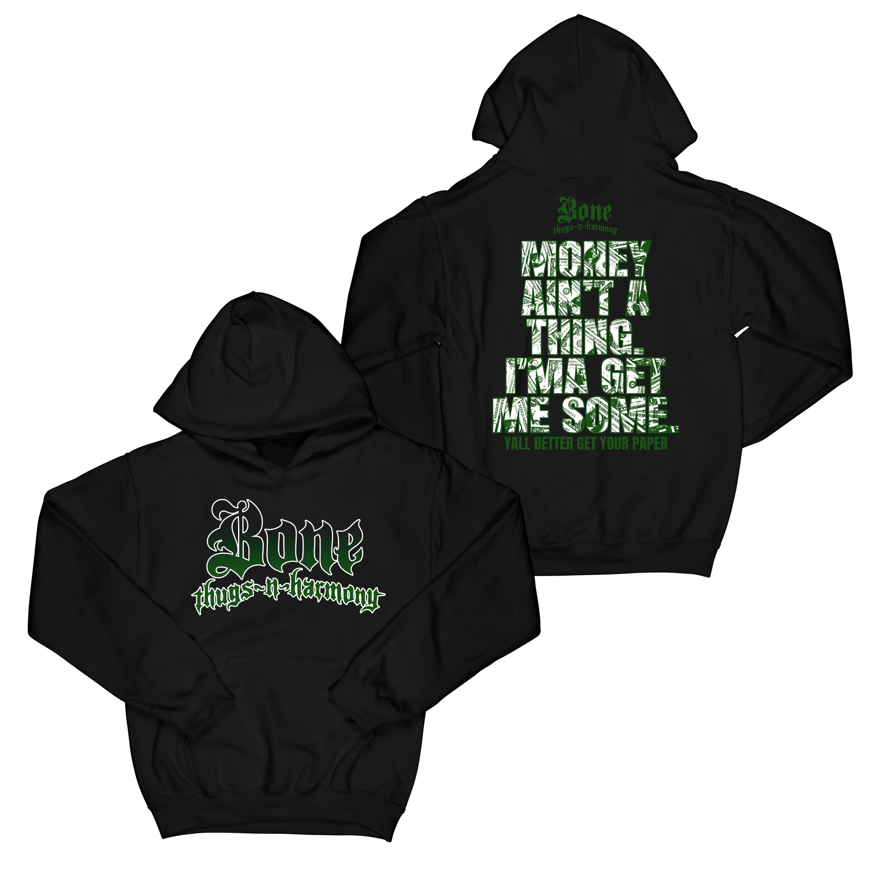 Get Your Paper "Black Hoodie",