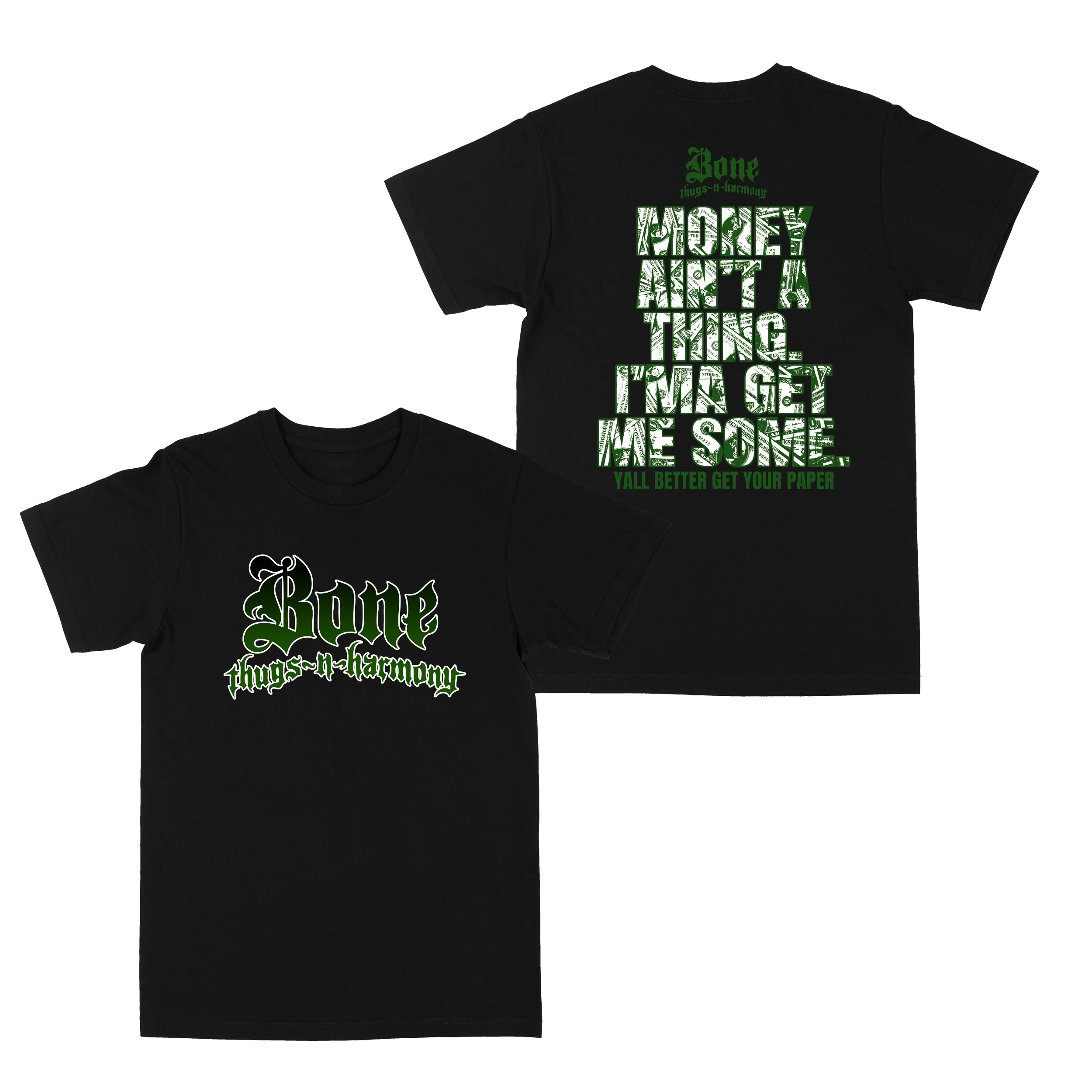Get Your Paper "Black" Tee,