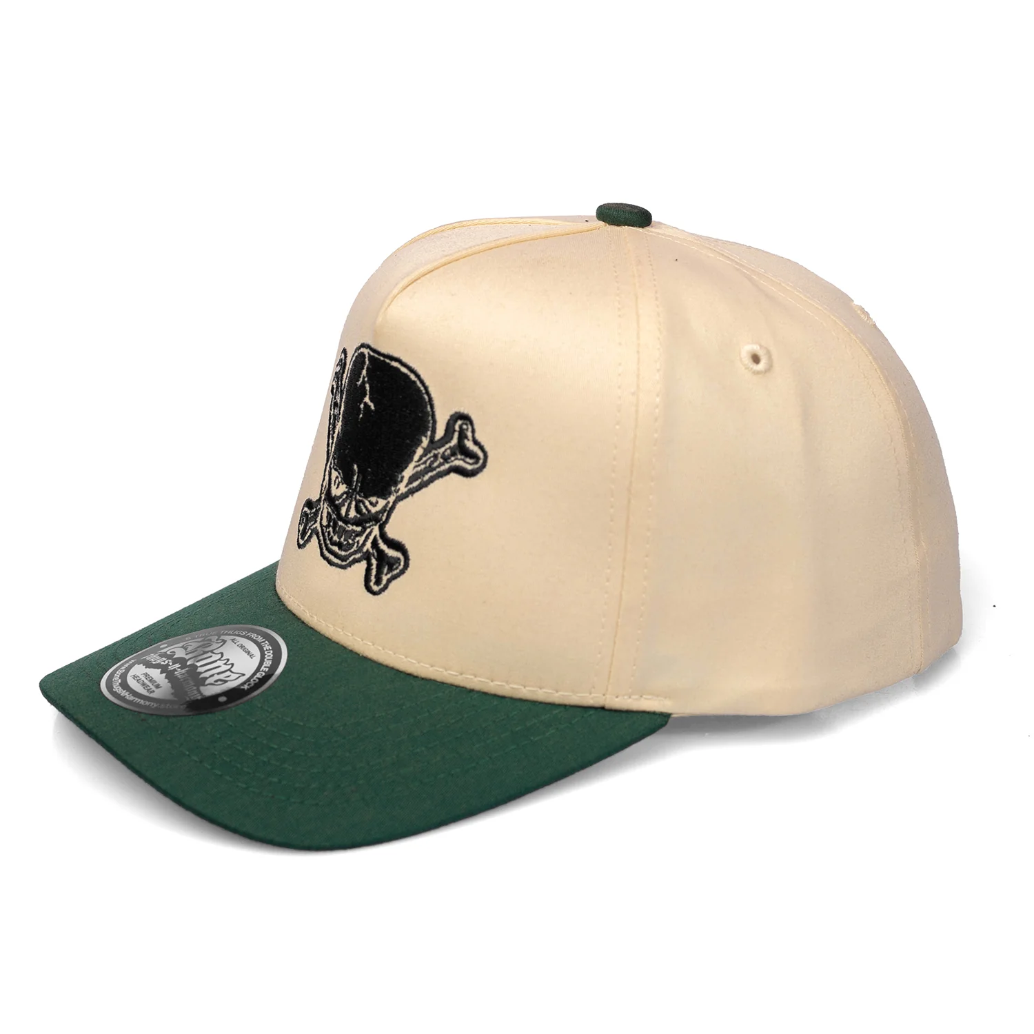 St Clair Thuggsta "Cream/Green" Snapback Hat - Image 4