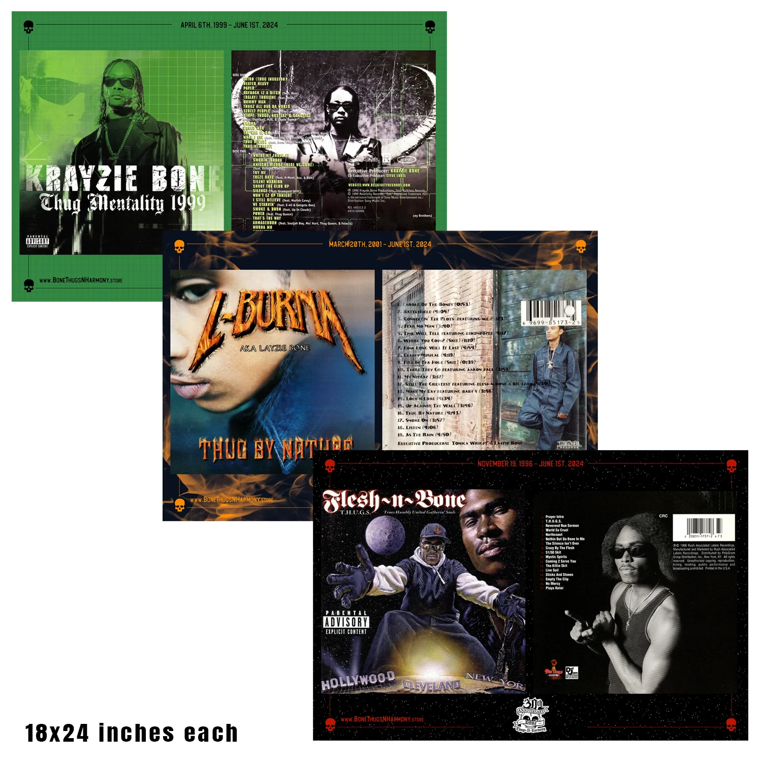 Thug Month Poster 3 Pack