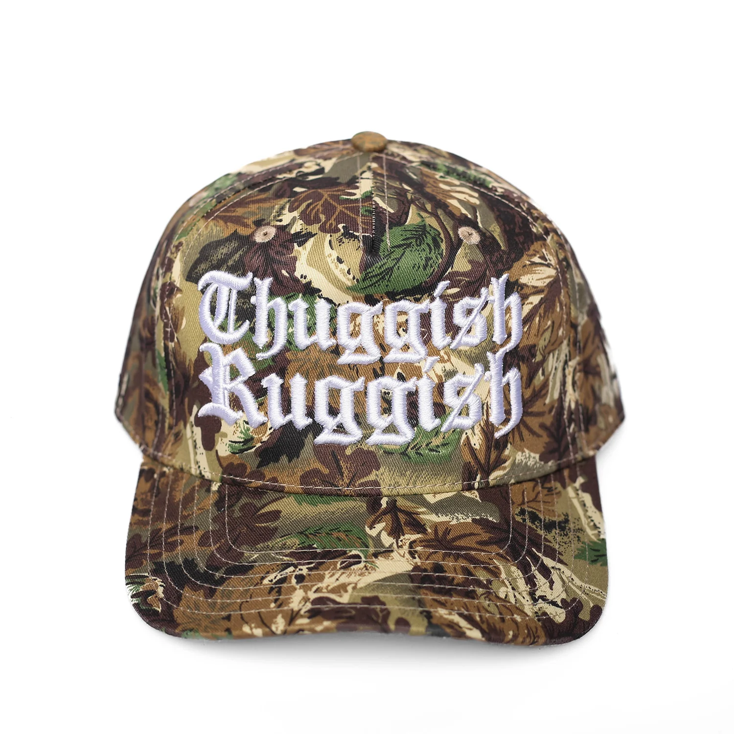 Thuggish Ruggish "Forest Camo" Snapback Hat