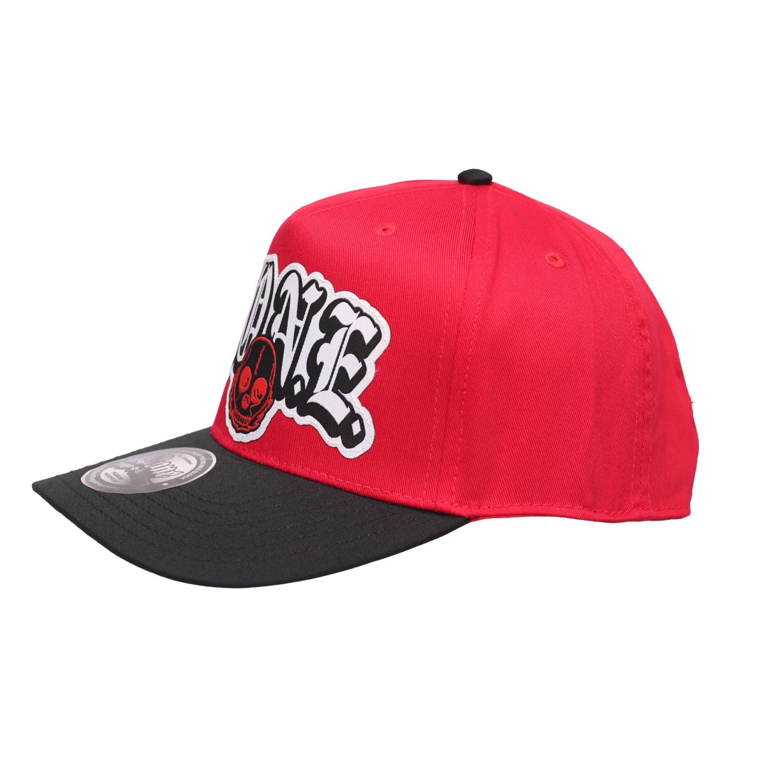 Wasteland "Red/Black" Snapback Hat - Image 4