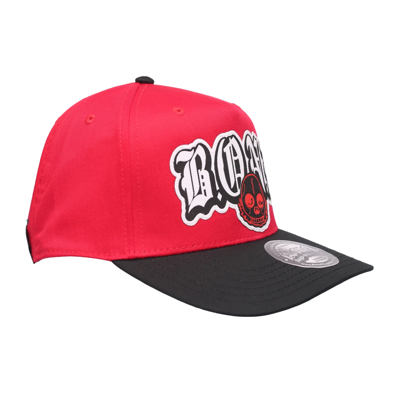 Wasteland "Red/Black" Snapback Hat - Image 5